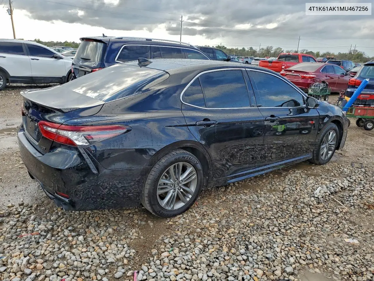 4T1K61AK1MU467256 2021 Toyota Camry Xse