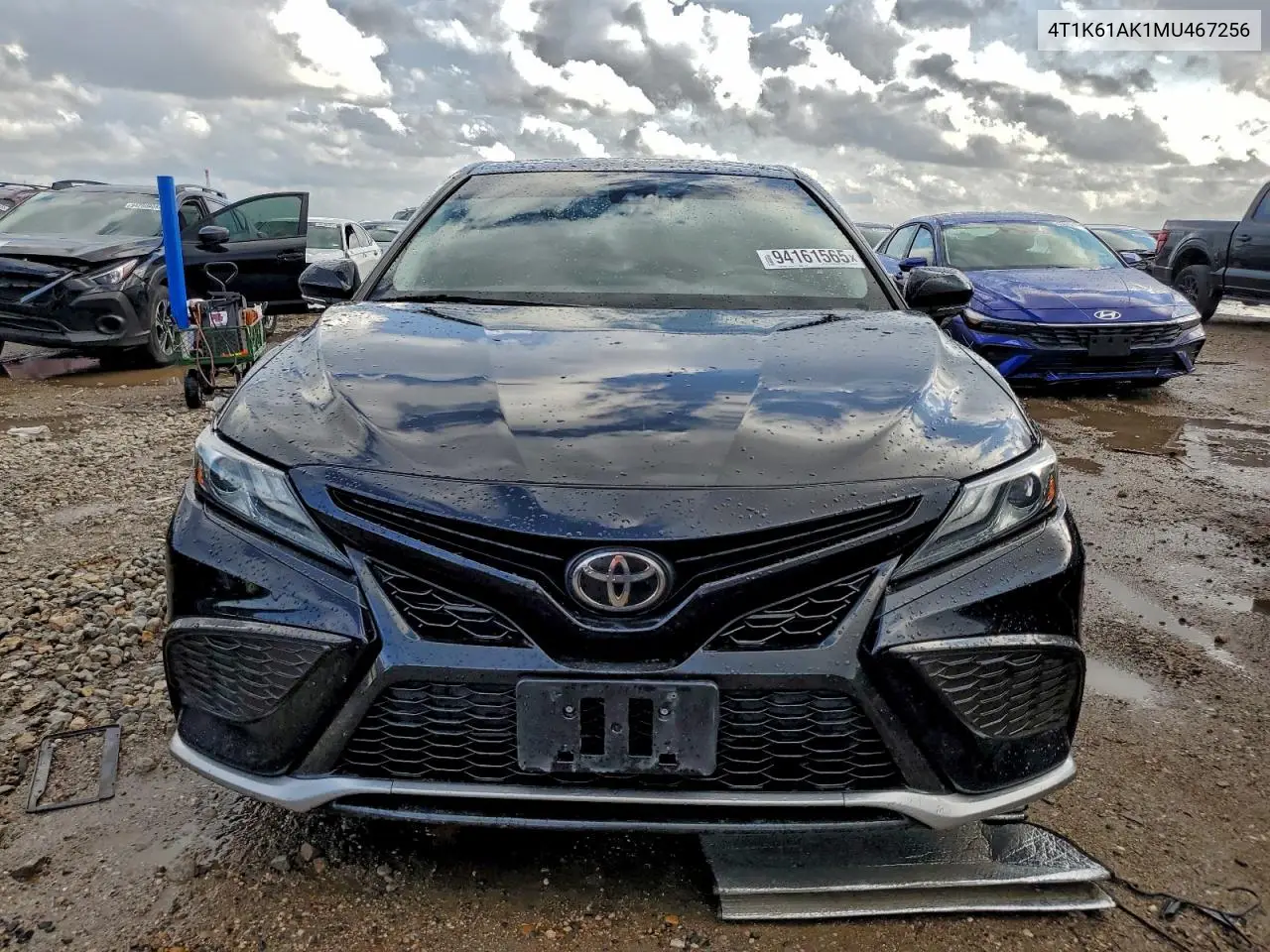 4T1K61AK1MU467256 2021 Toyota Camry Xse