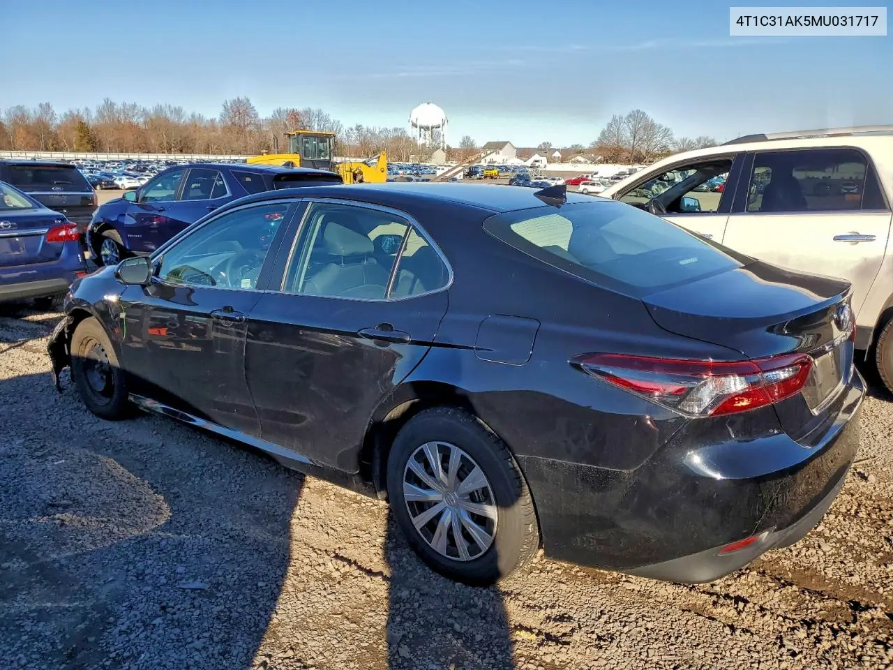 4T1C31AK5MU031717 2021 Toyota Camry Le