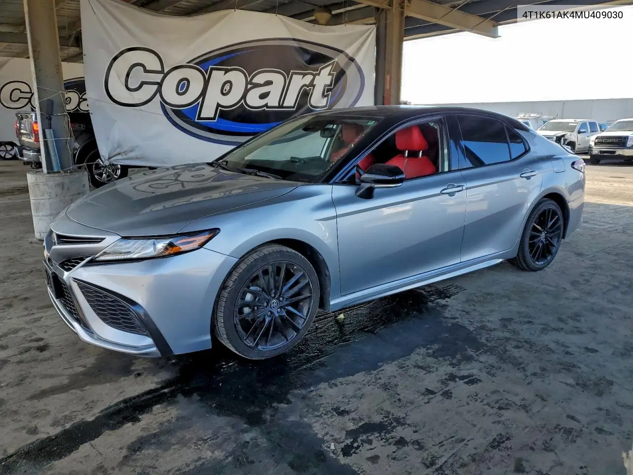 4T1K61AK4MU409030 2021 Toyota Camry Xse