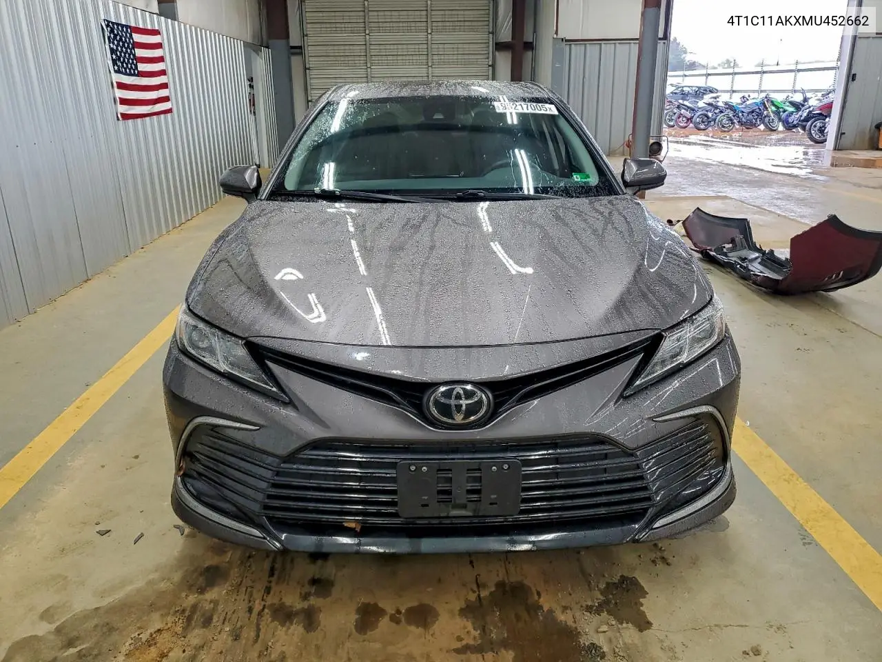 4T1C11AKXMU452662 2021 Toyota Camry Le