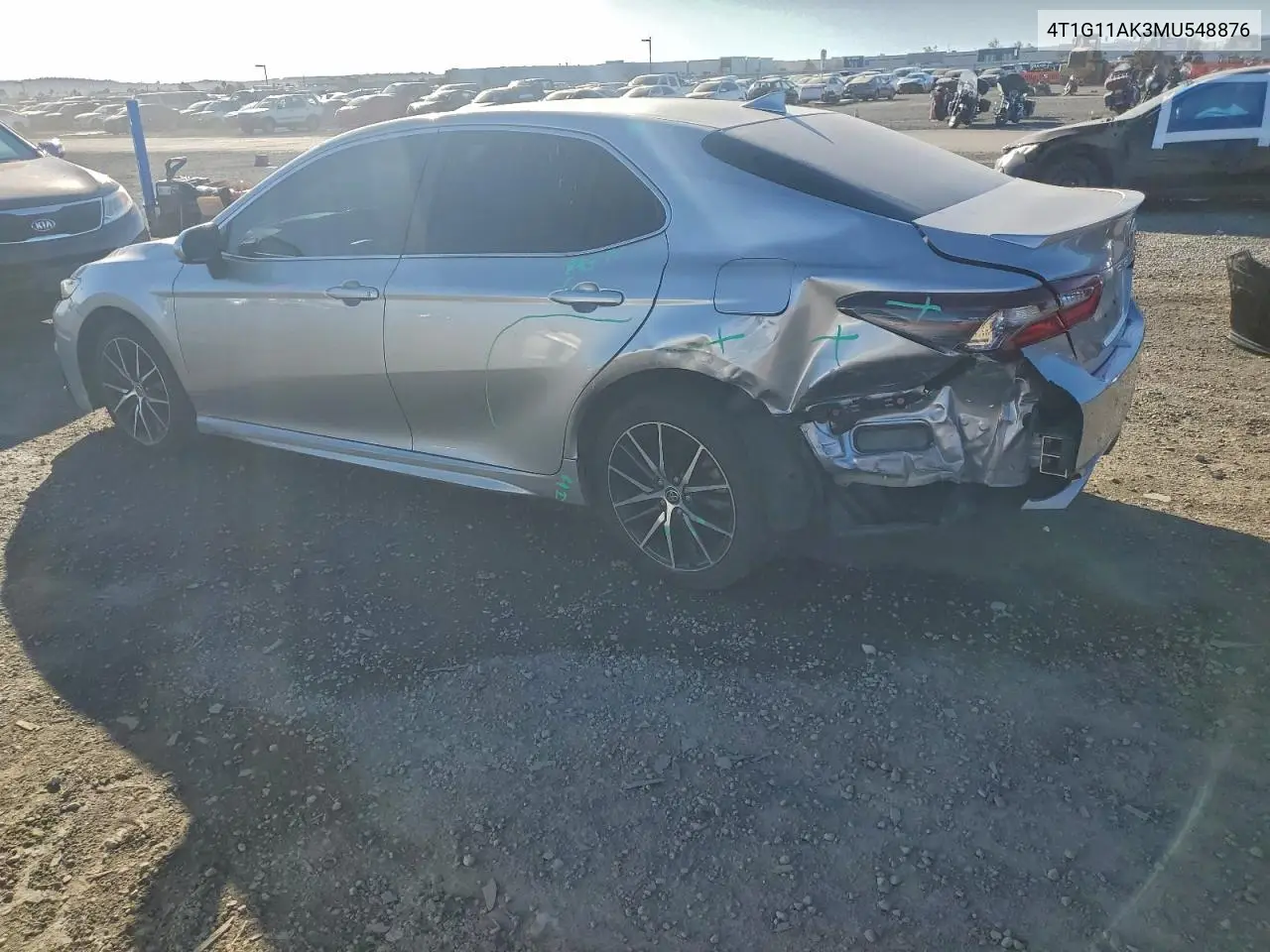 4T1G11AK3MU548876 2021 Toyota Camry Se