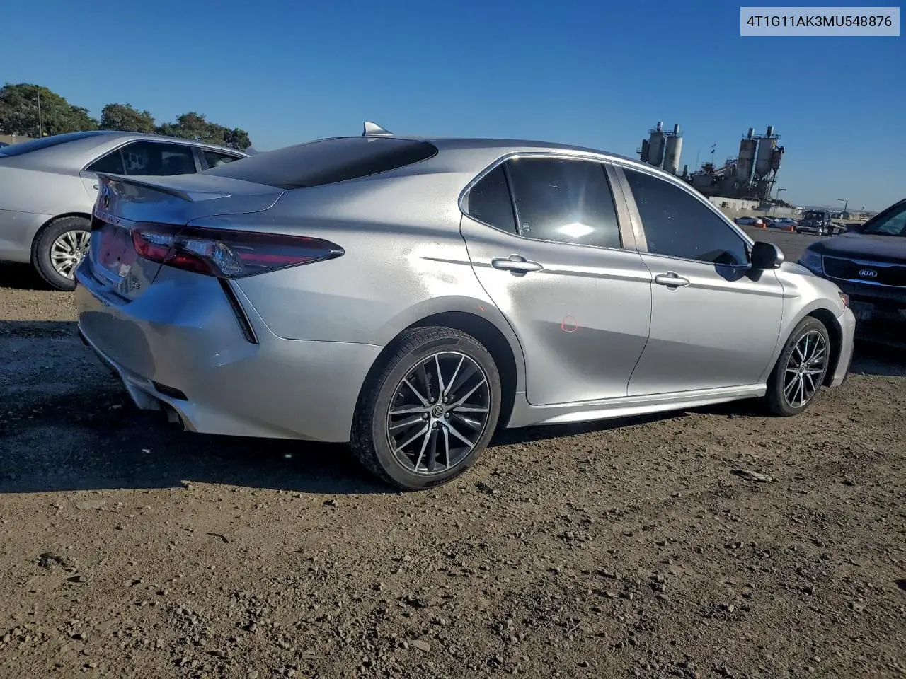 4T1G11AK3MU548876 2021 Toyota Camry Se