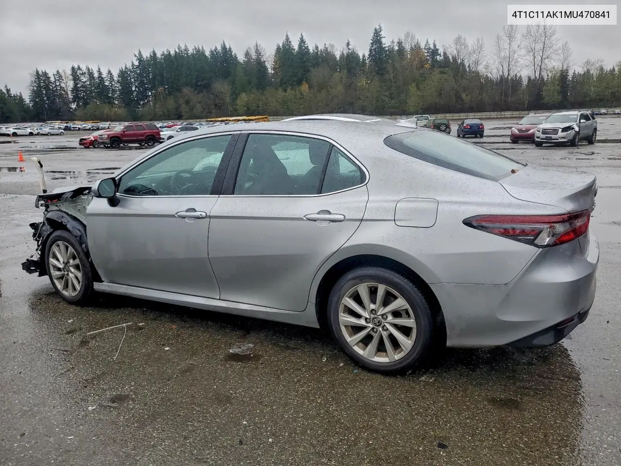 4T1C11AK1MU470841 2021 Toyota Camry Le