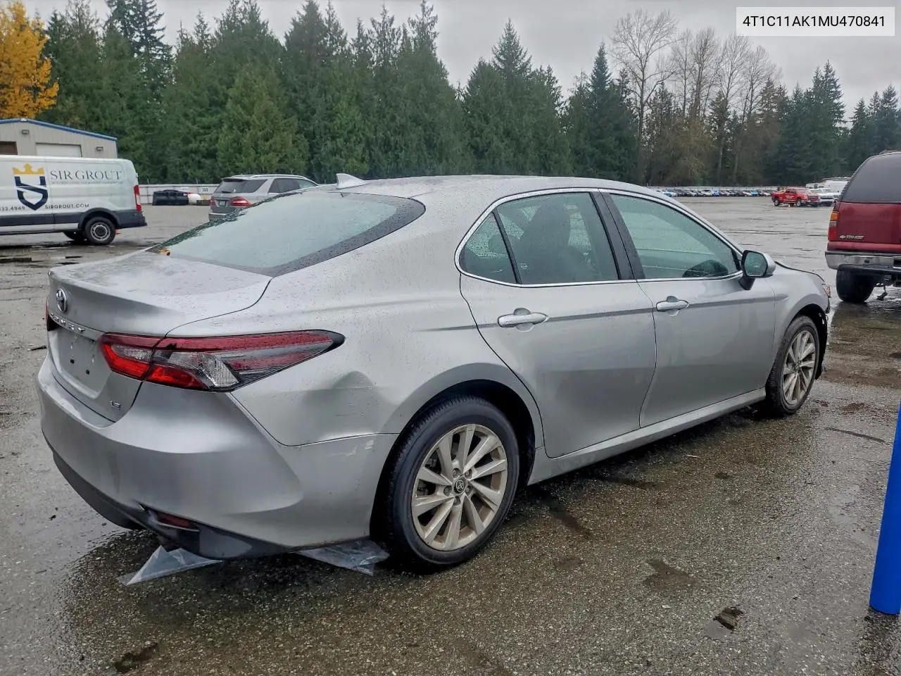 4T1C11AK1MU470841 2021 Toyota Camry Le