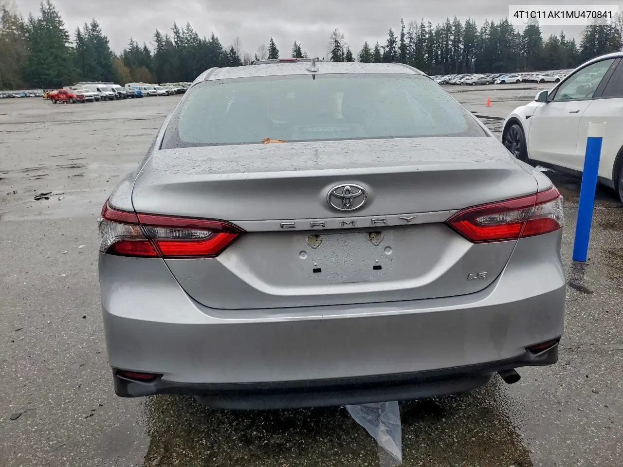 4T1C11AK1MU470841 2021 Toyota Camry Le