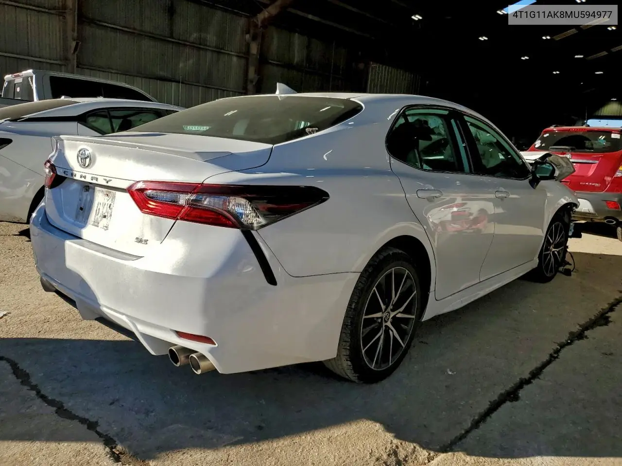 4T1G11AK8MU594977 2021 Toyota Camry Se