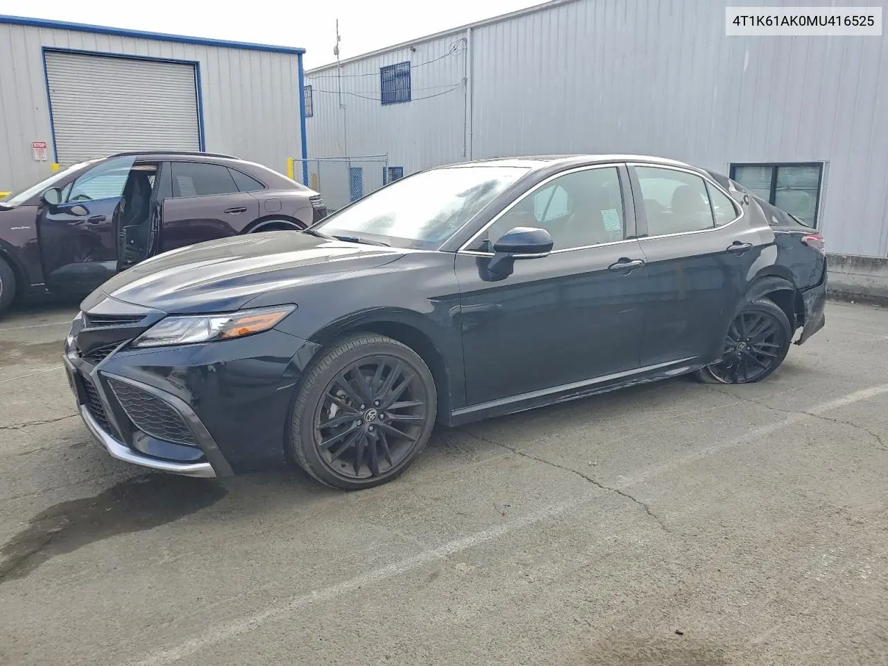 4T1K61AK0MU416525 2021 Toyota Camry Xse