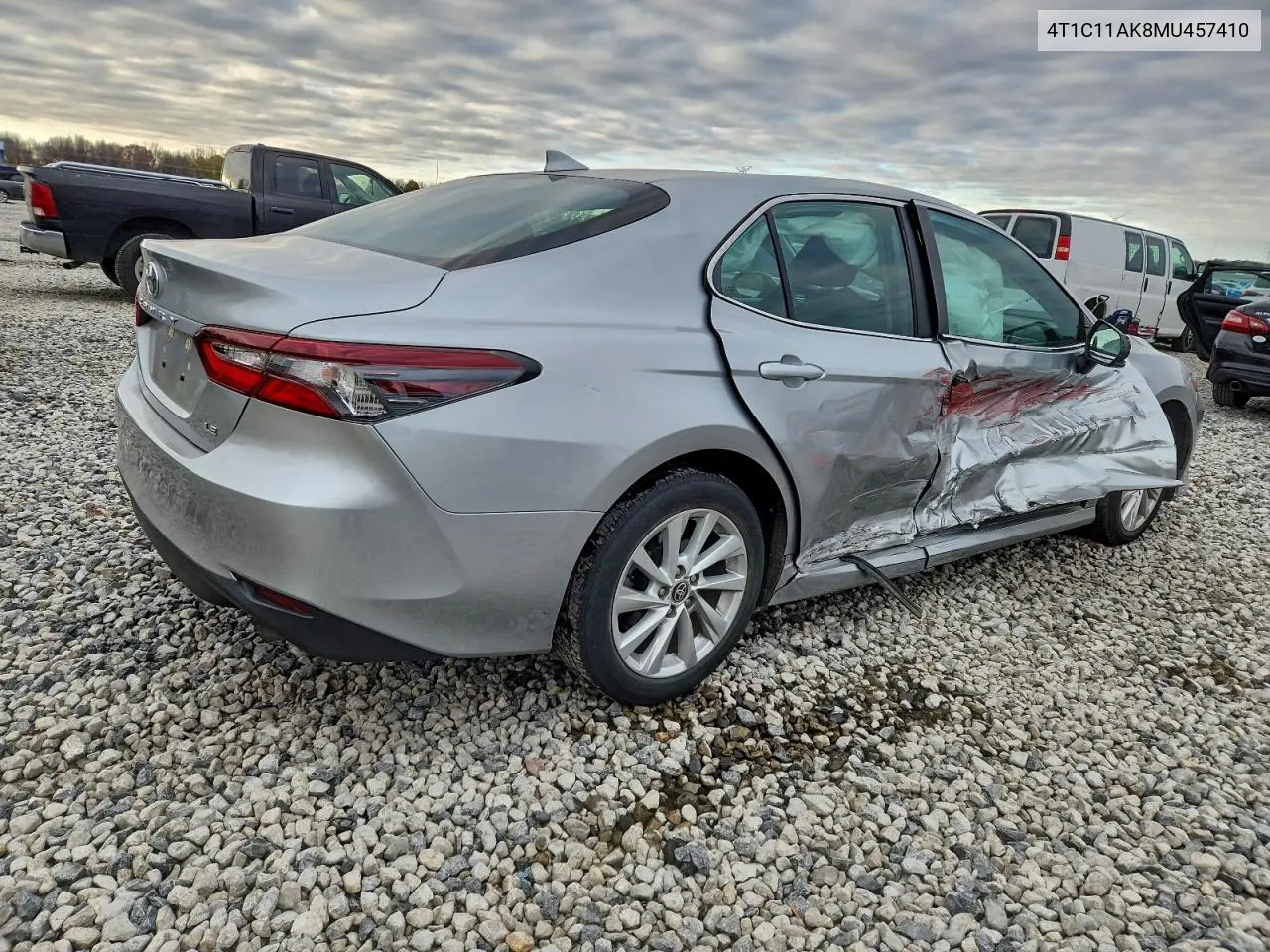 4T1C11AK8MU457410 2021 Toyota Camry Le
