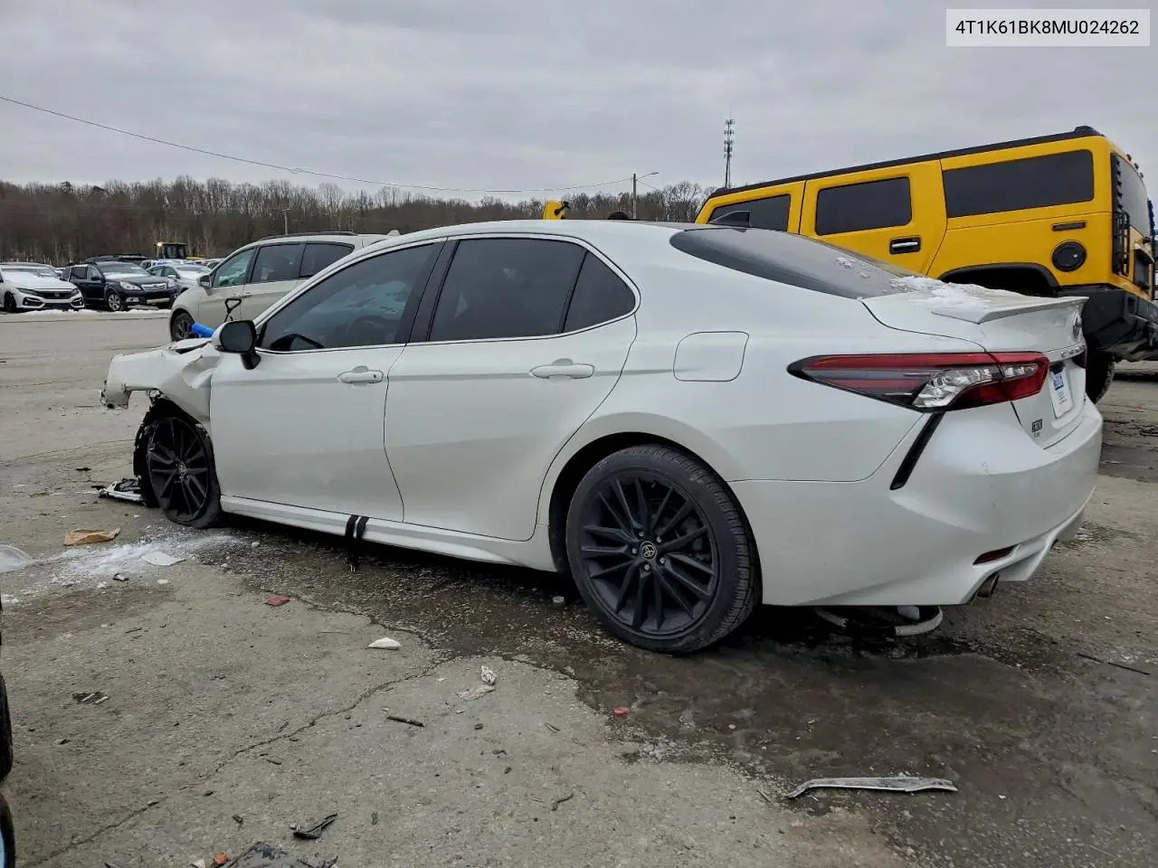 4T1K61BK8MU024262 2021 Toyota Camry Xse