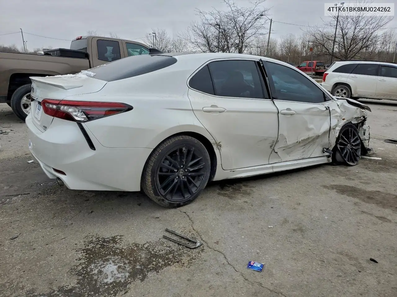 4T1K61BK8MU024262 2021 Toyota Camry Xse