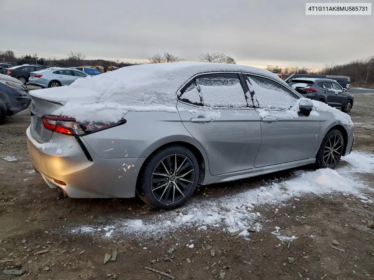 4T1G11AK8MU585731 2021 Toyota Camry Se