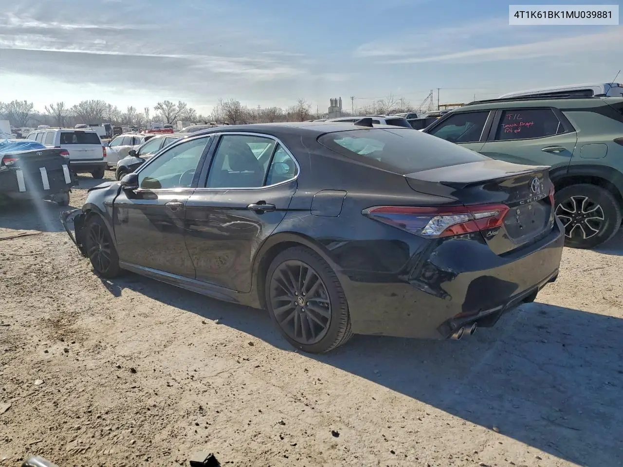 4T1K61BK1MU039881 2021 Toyota Camry Xse