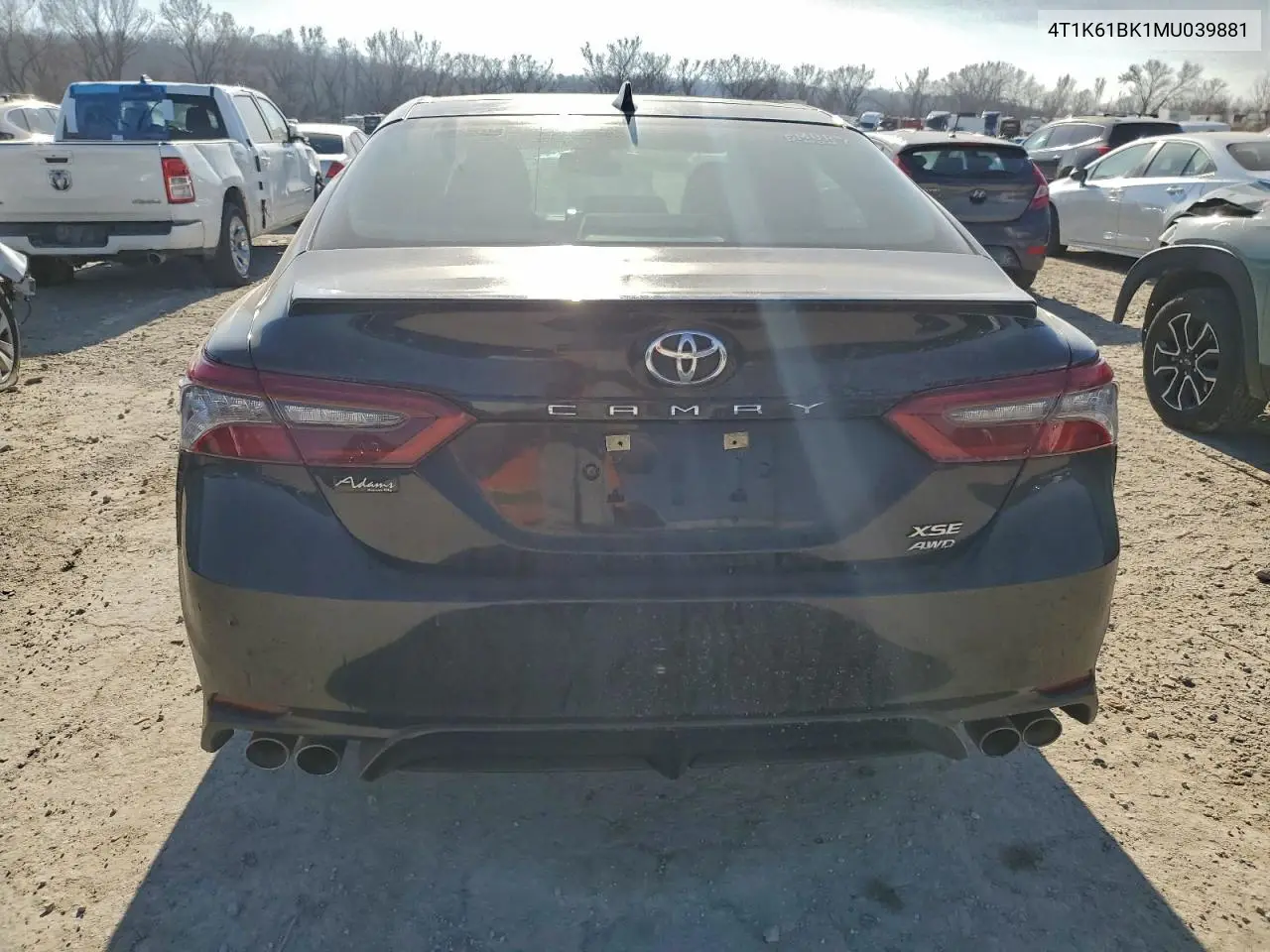 4T1K61BK1MU039881 2021 Toyota Camry Xse