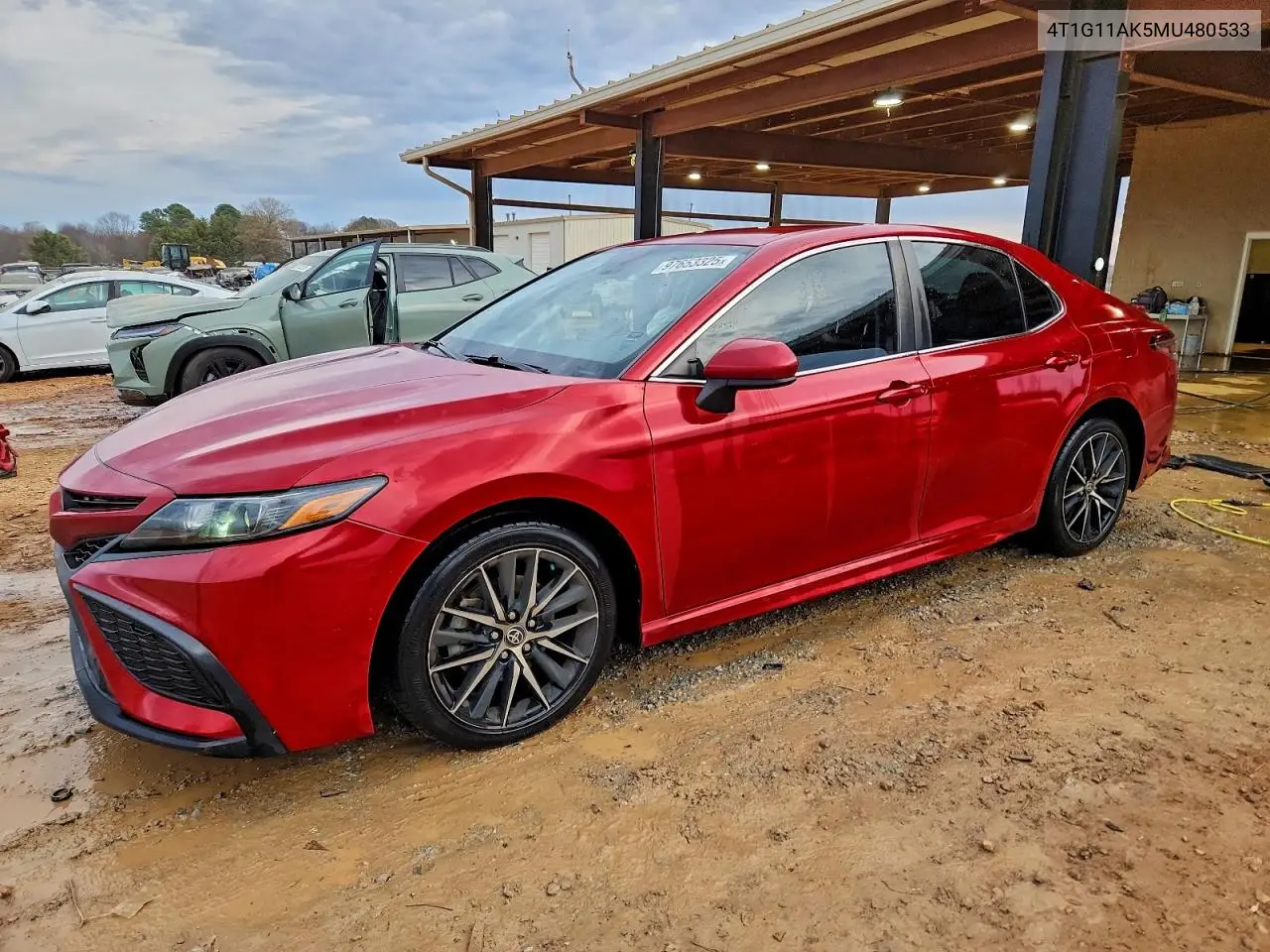 4T1G11AK5MU480533 2021 Toyota Camry Se