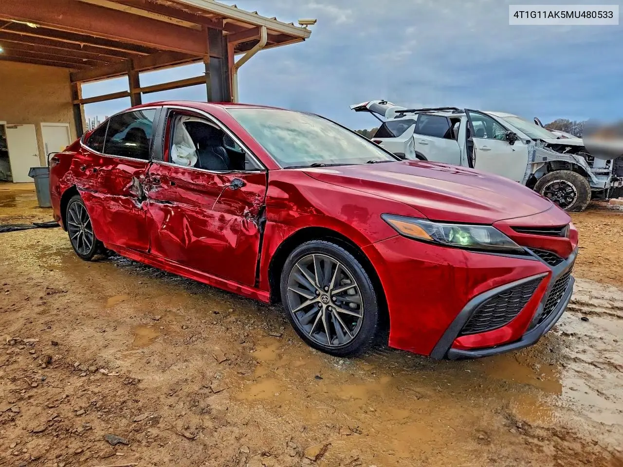 4T1G11AK5MU480533 2021 Toyota Camry Se