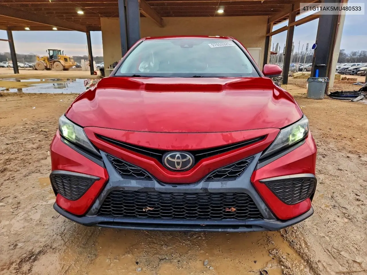 4T1G11AK5MU480533 2021 Toyota Camry Se