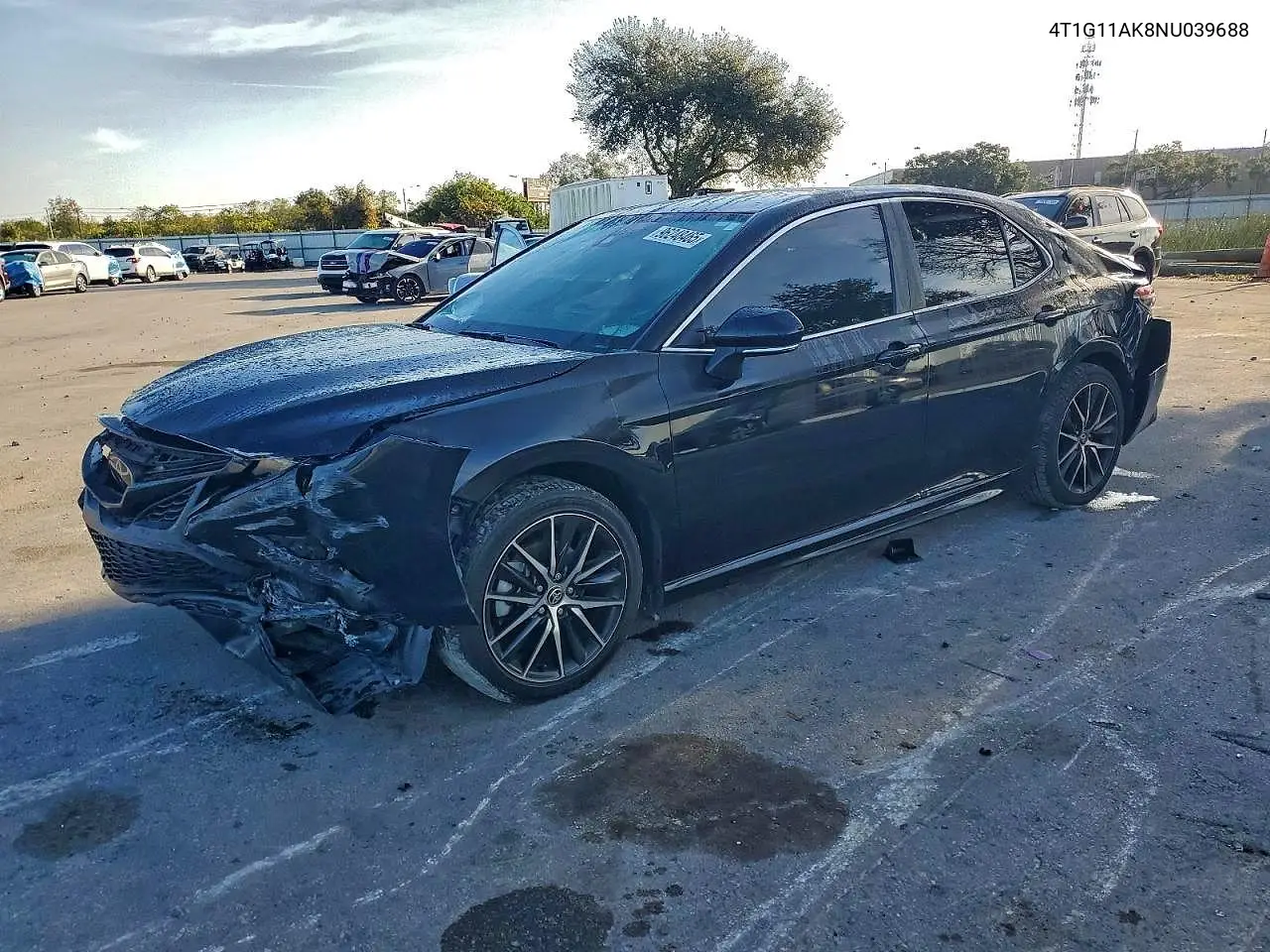 4T1G11AK8NU039688 2022 Toyota Camry Se