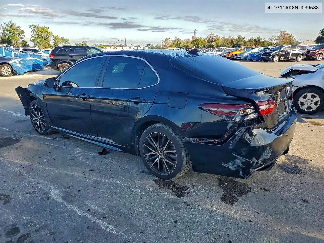 4T1G11AK8NU039688 2022 Toyota Camry Se