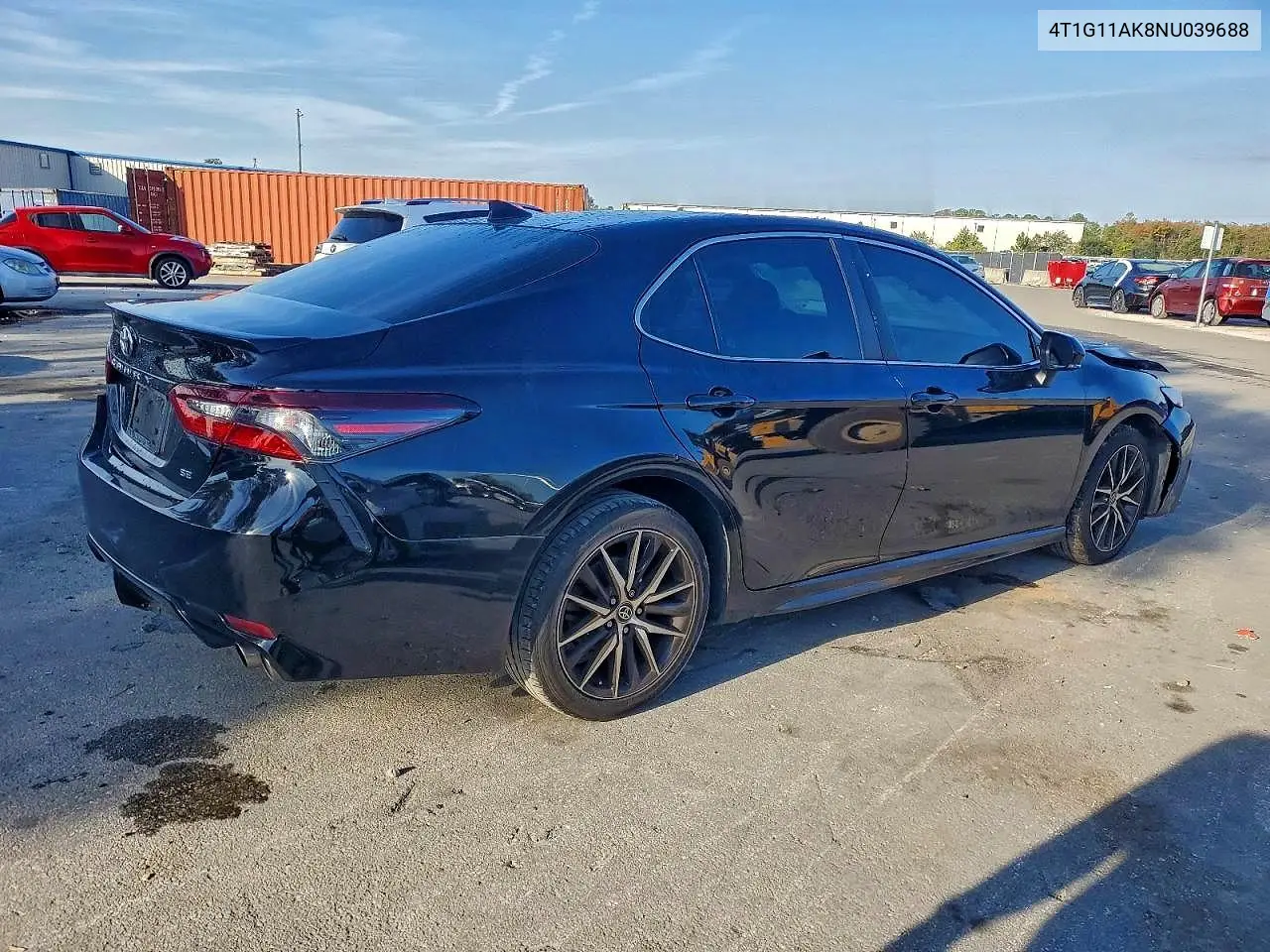 4T1G11AK8NU039688 2022 Toyota Camry Se