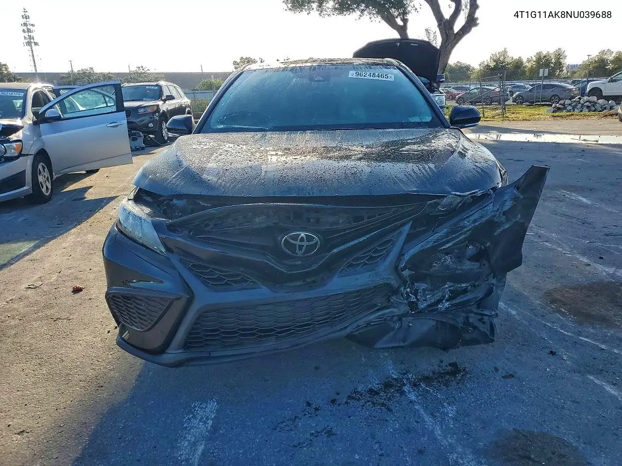 4T1G11AK8NU039688 2022 Toyota Camry Se