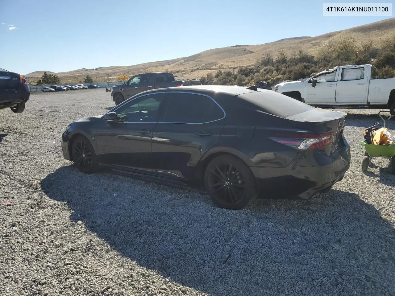 4T1K61AK1NU011100 2022 Toyota Camry Xse