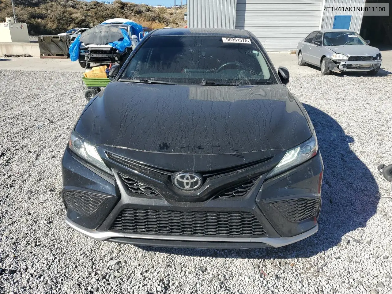 4T1K61AK1NU011100 2022 Toyota Camry Xse