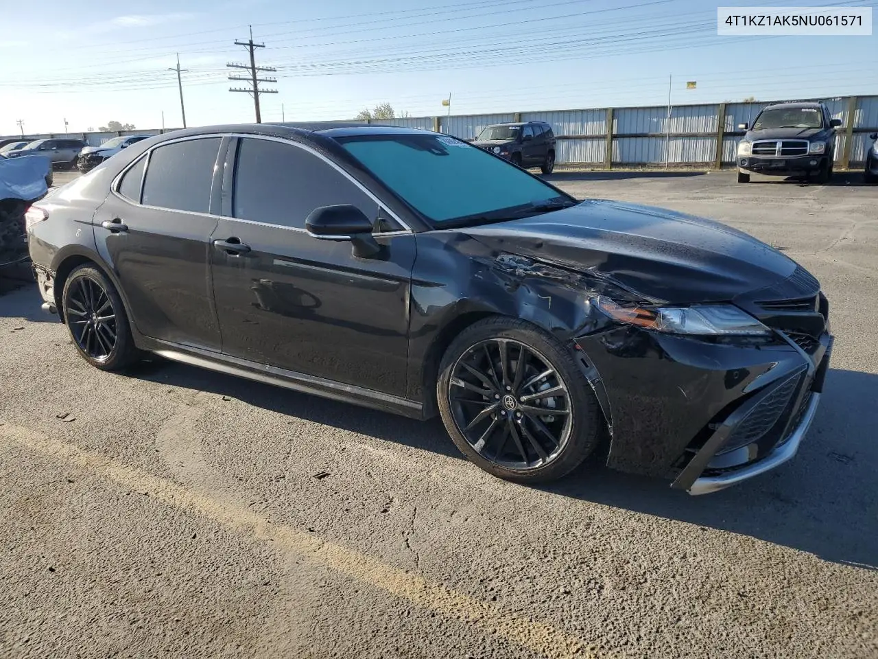 4T1KZ1AK5NU061571 2022 Toyota Camry Trd