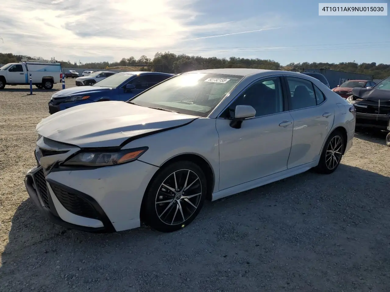 4T1G11AK9NU015030 2022 Toyota Camry Se