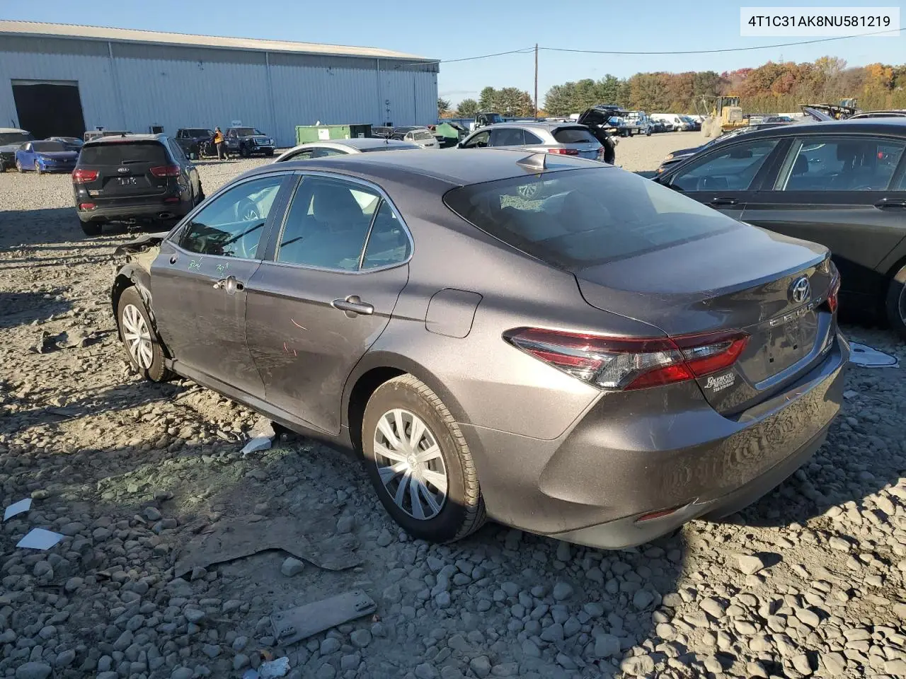 4T1C31AK8NU581219 2022 Toyota Camry Le