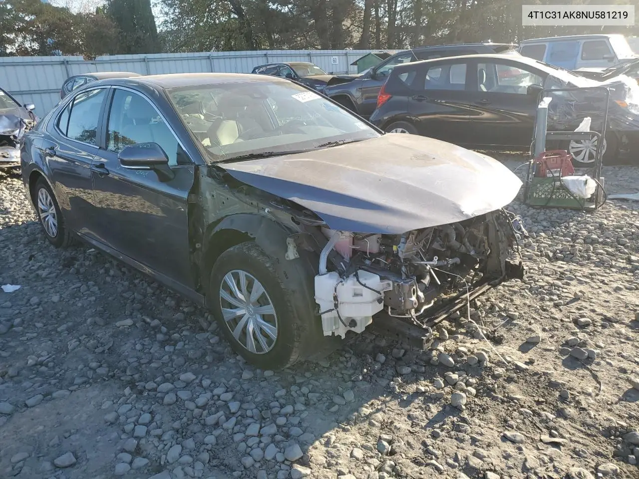 4T1C31AK8NU581219 2022 Toyota Camry Le