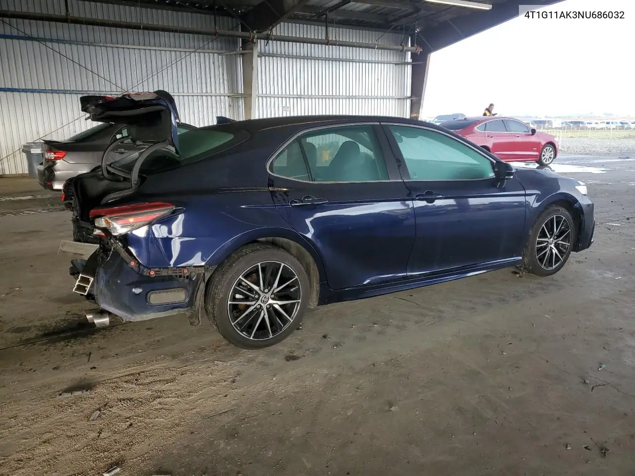 4T1G11AK3NU686032 2022 Toyota Camry Se