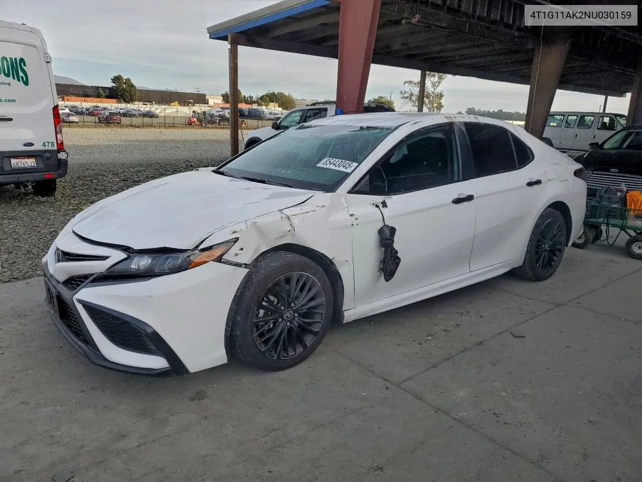 4T1G11AK2NU030159 2022 Toyota Camry Se