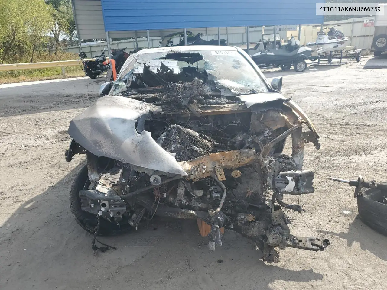 4T1G11AK6NU666759 2022 Toyota Camry Se