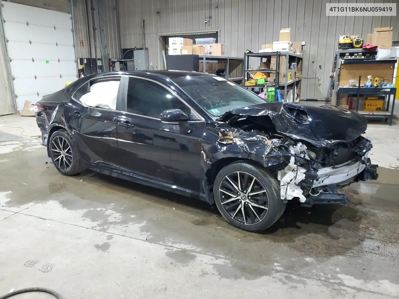 4T1G11BK6NU059419 2022 Toyota Camry Se
