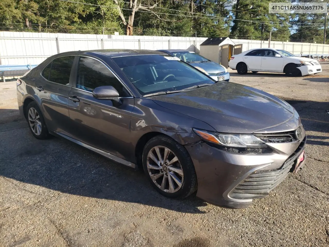 4T1C11AK5NU657176 2022 Toyota Camry Le
