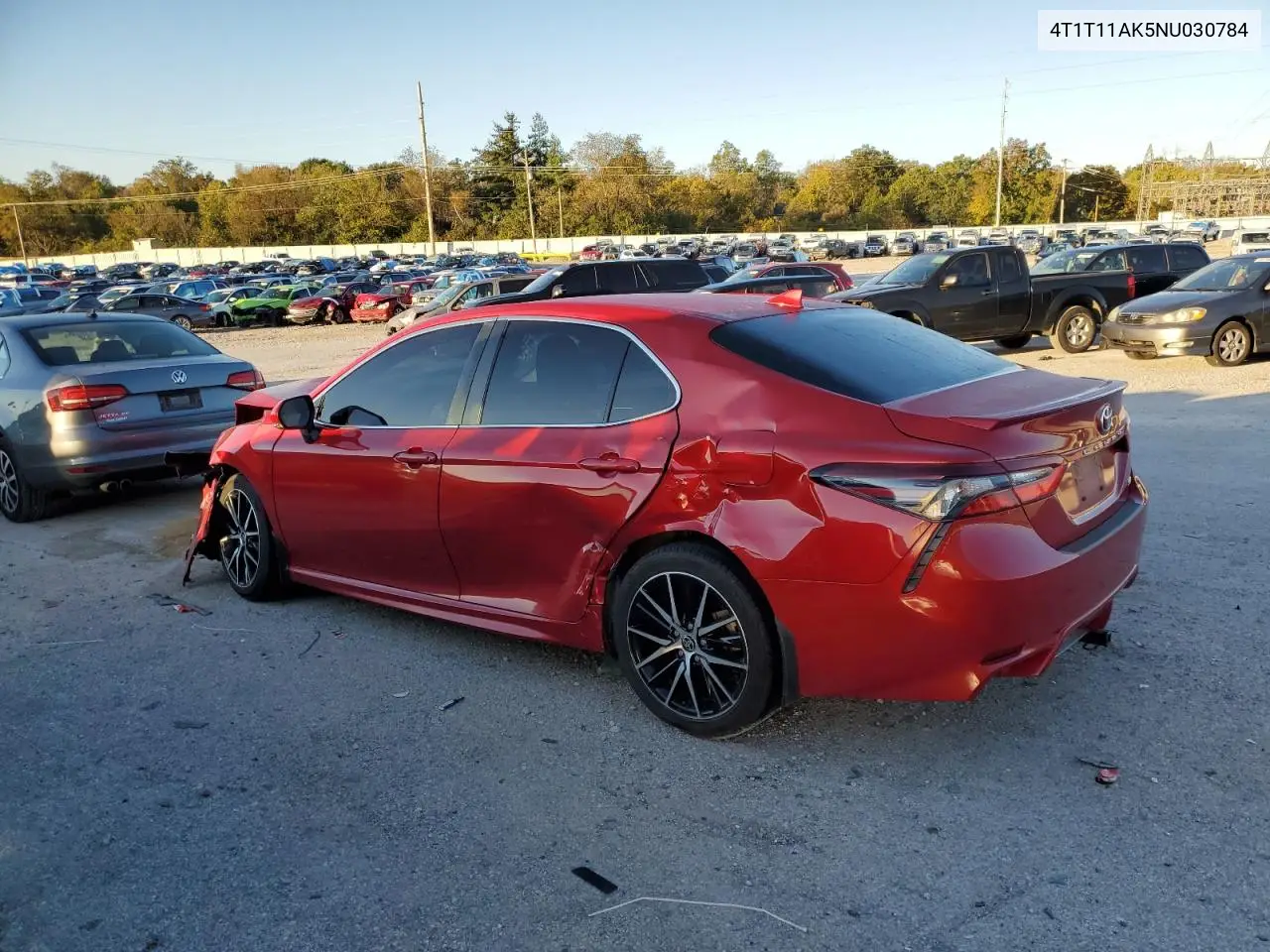 4T1T11AK5NU030784 2022 Toyota Camry Se
