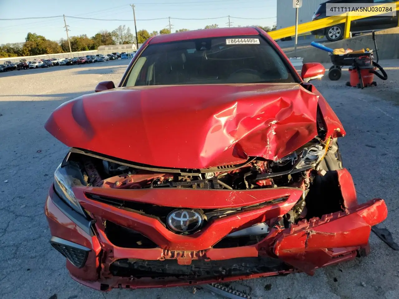 4T1T11AK5NU030784 2022 Toyota Camry Se