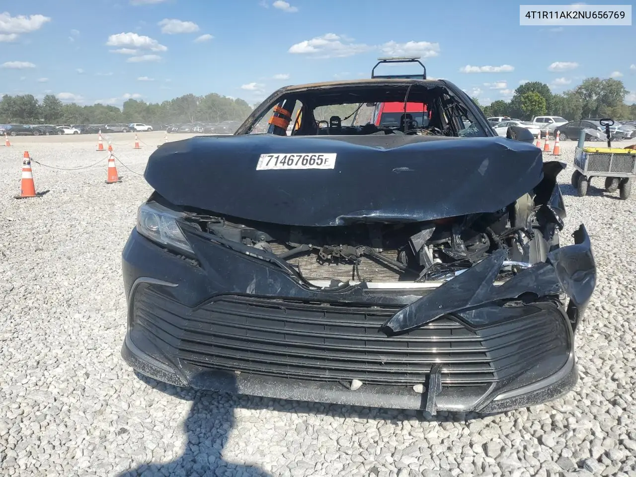 4T1R11AK2NU656769 2022 Toyota Camry Le