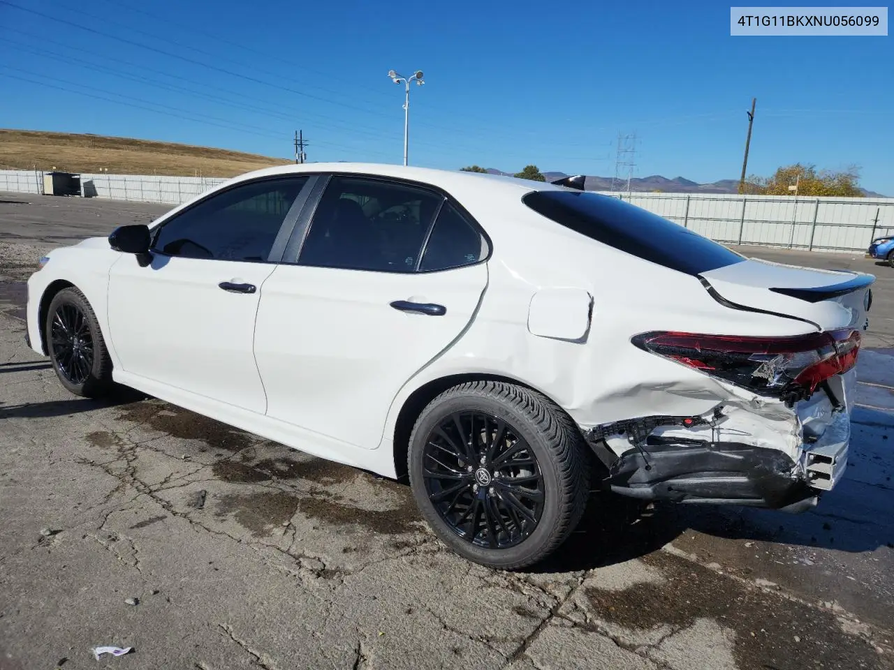 4T1G11BKXNU056099 2022 Toyota Camry Se