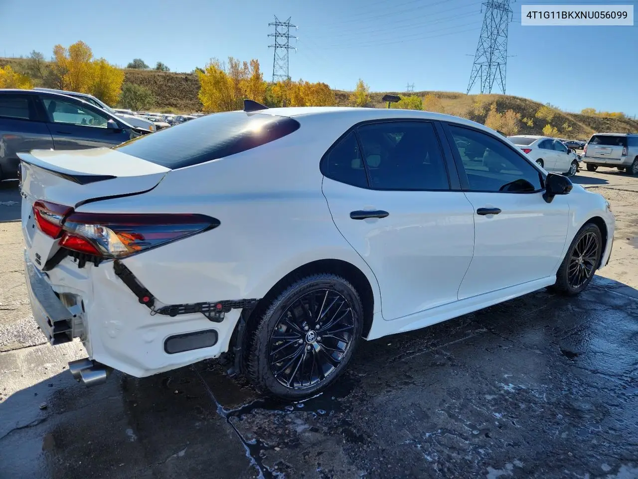 4T1G11BKXNU056099 2022 Toyota Camry Se