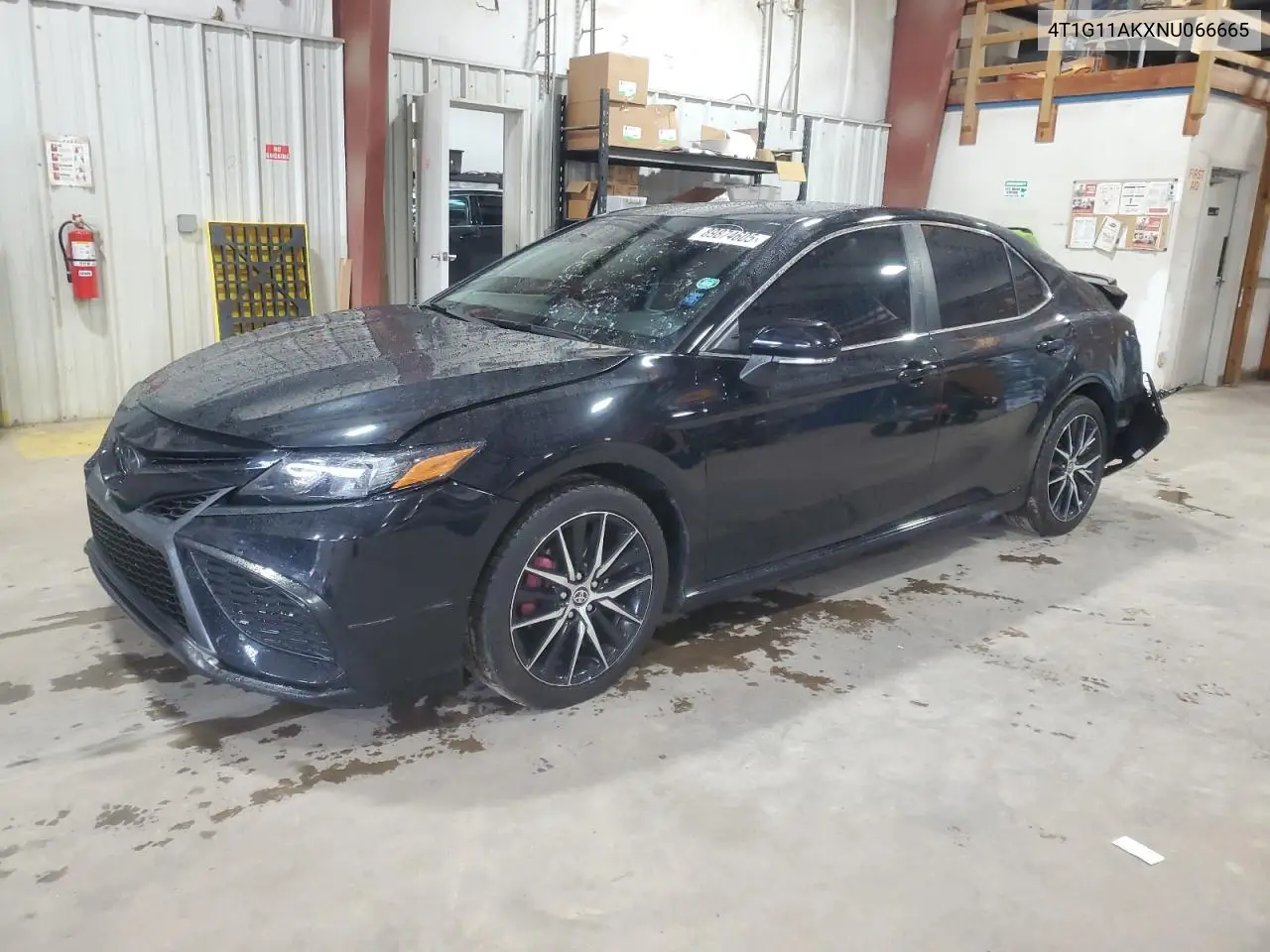 4T1G11AKXNU066665 2022 Toyota Camry Se