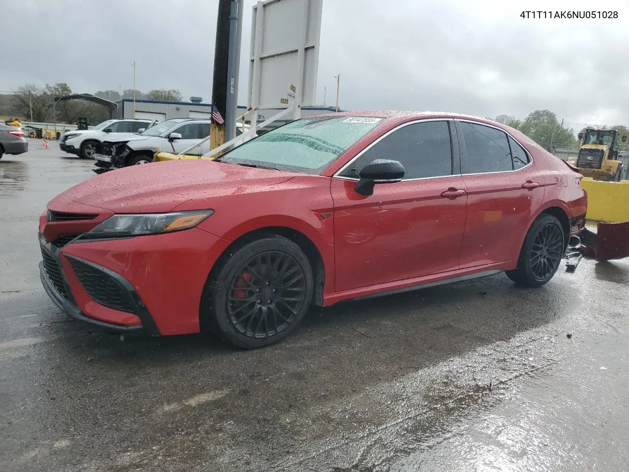4T1T11AK6NU051028 2022 Toyota Camry Se