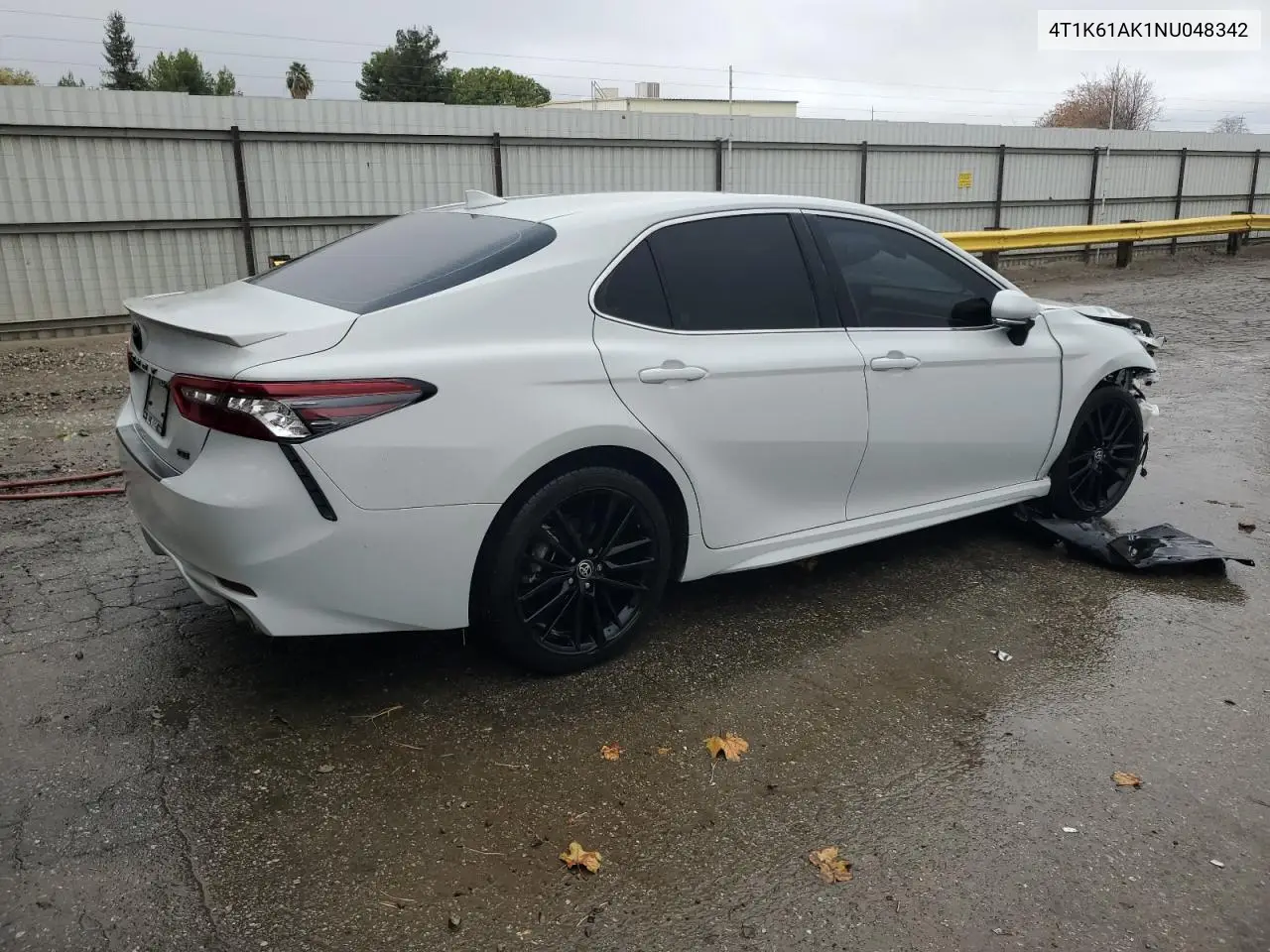 4T1K61AK1NU048342 2022 Toyota Camry Xse