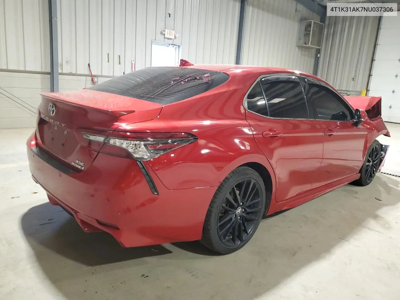 4T1K31AK7NU037306 2022 Toyota Camry Xse