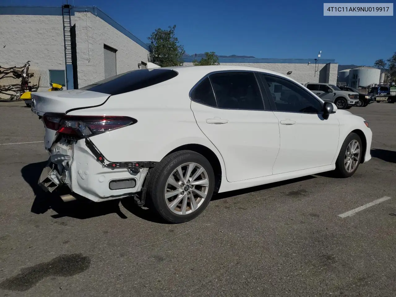 4T1C11AK9NU019917 2022 Toyota Camry Le