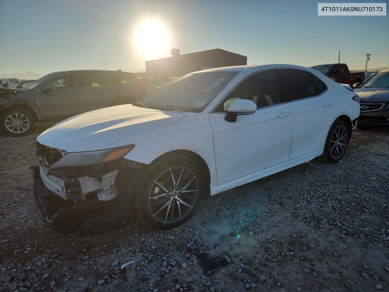 4T1G11AK0NU710173 2022 Toyota Camry Se