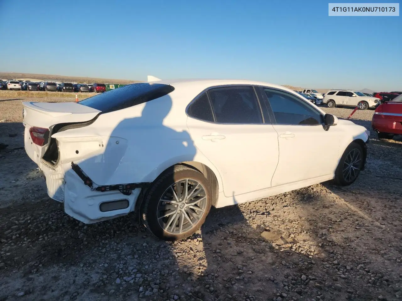 4T1G11AK0NU710173 2022 Toyota Camry Se