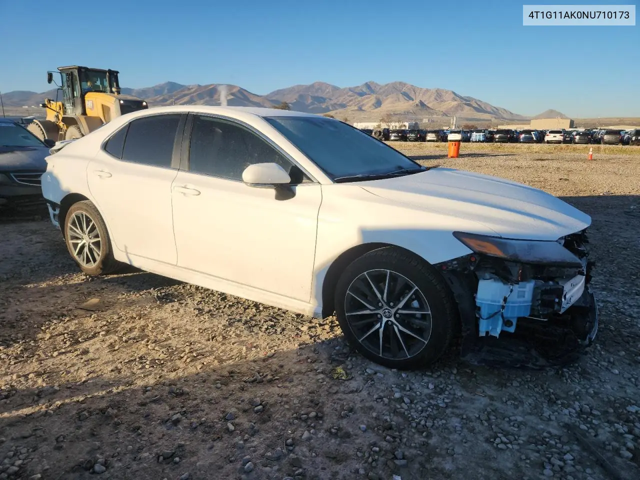 4T1G11AK0NU710173 2022 Toyota Camry Se