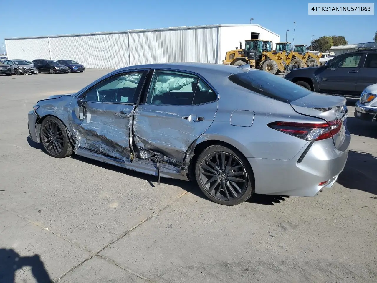 4T1K31AK1NU571868 2022 Toyota Camry Xse